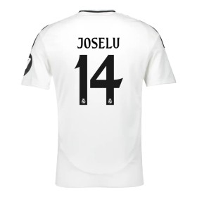 Levné Real Madrid Joselu 14 Domácí Fotbalové dresy 2024-25 Krátký Rukáv